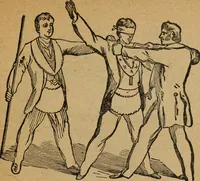 An illustration from Scotch Rite masonry illustrated : the complete ritual of the ancient and accepted Scottish Rite profusely illustrated (1905)