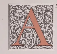 An illustration from The Scotch series, together with a showing of initials, ornaments and selected decorative material (1922)