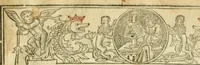 An illustration from Scotorum historiae a prima gentis origine : cum aliarum & rerum & gentium illustratione non vulgari : praemissa epistola nu[m]cupatoria, tabellisq[ue] amplissmis & non poenitenda isagoge quae ab huius terho explicabuntur diffusius (1526)
