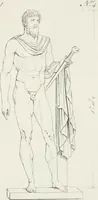 An illustration from Sculture del palazzo della Villa Borghese detta Pinciana (1796)