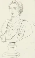 An illustration from Sculture del palazzo della Villa Borghese detta Pinciana (1796)