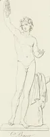 An illustration from Sculture del palazzo della Villa Borghese detta Pinciana (1796)