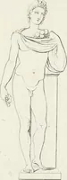 An illustration from Sculture del palazzo della Villa Borghese detta Pinciana (1796)