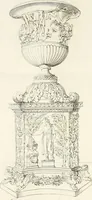 An illustration from Sculture del palazzo della Villa Borghese detta Pinciana (1796)