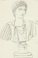 An illustration from Sculture del palazzo della Villa Borghese detta Pinciana (1796)