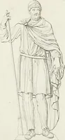 An illustration from Sculture del palazzo della Villa Borghese detta Pinciana (1796)