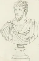 An illustration from Sculture del palazzo della Villa Borghese detta Pinciana (1796)