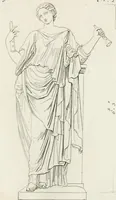 An illustration from Sculture del palazzo della Villa Borghese detta Pinciana (1796)