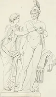 An illustration from Sculture del palazzo della Villa Borghese detta Pinciana (1796)