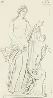 An illustration from Sculture del palazzo della Villa Borghese detta Pinciana (1796)