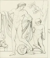 An illustration from Sculture del palazzo della Villa Borghese detta Pinciana (1796)