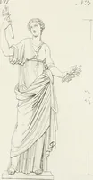 An illustration from Sculture del palazzo della Villa Borghese detta Pinciana (1796)