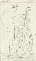 An illustration from Sculture del palazzo della Villa Borghese detta Pinciana (1796)