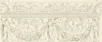 An illustration from Sculture del palazzo della Villa Borghese detta Pinciana (1796)