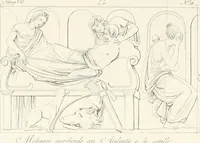 An illustration from Sculture del palazzo della Villa Borghese detta Pinciana (1796)