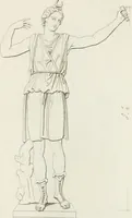 An illustration from Sculture del palazzo della Villa Borghese detta Pinciana (1796)