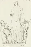 An illustration from Sculture del palazzo della Villa Borghese detta Pinciana (1796)