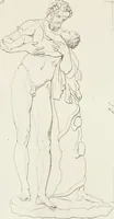 An illustration from Sculture del palazzo della Villa Borghese detta Pinciana (1796)