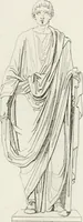An illustration from Sculture del palazzo della Villa Borghese detta Pinciana (1796)