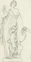 An illustration from Sculture del palazzo della Villa Borghese detta Pinciana (1796)