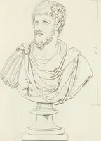 An illustration from Sculture del palazzo della Villa Borghese detta Pinciana (1796)