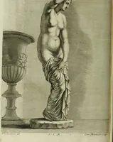An illustration from Scvlptvræ veteris admiranda : sive, Delineatio vera perfectissimarvm eminentissimarvmqve statvarvm, unà cum artis hujus nobilissimæ theoria, serenissimo ac potentissimo principi ac domino, domino Carolo, comiti Palat. Rheni, S. Rom. imp. archith. & electori, Bavariæ duci, &c. &c. (1680)