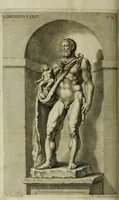 An illustration from Scvlptvræ veteris admiranda : sive, Delineatio vera perfectissimarvm eminentissimarvmqve statvarvm, unà cum artis hujus nobilissimæ theoria, serenissimo ac potentissimo principi ac domino, domino Carolo, comiti Palat. Rheni, S. Rom. imp. archith. & electori, Bavariæ duci, &c. &c. (1680)