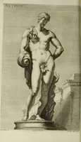An illustration from Scvlptvræ veteris admiranda : sive, Delineatio vera perfectissimarvm eminentissimarvmqve statvarvm, unà cum artis hujus nobilissimæ theoria, serenissimo ac potentissimo principi ac domino, domino Carolo, comiti Palat. Rheni, S. Rom. imp. archith. & electori, Bavariæ duci, &c. &c. (1680)