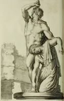 An illustration from Scvlptvræ veteris admiranda : sive, Delineatio vera perfectissimarvm eminentissimarvmqve statvarvm, unà cum artis hujus nobilissimæ theoria, serenissimo ac potentissimo principi ac domino, domino Carolo, comiti Palat. Rheni, S. Rom. imp. archith. & electori, Bavariæ duci, &c. &c. (1680)