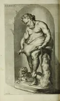 An illustration from Scvlptvræ veteris admiranda : sive, Delineatio vera perfectissimarvm eminentissimarvmqve statvarvm, unà cum artis hujus nobilissimæ theoria, serenissimo ac potentissimo principi ac domino, domino Carolo, comiti Palat. Rheni, S. Rom. imp. archith. & electori, Bavariæ duci, &c. &c. (1680)