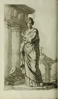 An illustration from Scvlptvræ veteris admiranda : sive, Delineatio vera perfectissimarvm eminentissimarvmqve statvarvm, unà cum artis hujus nobilissimæ theoria, serenissimo ac potentissimo principi ac domino, domino Carolo, comiti Palat. Rheni, S. Rom. imp. archith. & electori, Bavariæ duci, &c. &c. (1680)