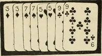 An illustration from Sealed mysteries : explaining the latest card mysteries and spirit tricks made public for the first time : with directions for constructing trick cards (1911)