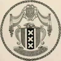 An illustration from Seal and flag of the city of New York : authorized by the committee appointed by the mayor to commemorate the two hundred and fiftieth anniversary of the installation of the first mayor and board of aldermen of the city of New York on June 24, 1665, and the adoption of the official city flag on June 24, 1915 (1915)