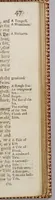 An illustration from The sea-man's grammar and dictionary, explaining all the difficult terms in navigation: and The practical navigator and gunner: in two parts. : I. Most plain and easy directions, to build, rigg, yard, and mast any ship whatsoever. With the manner of working of a ship in all weathers: --and how to manage a fight at sea:--also the charge and duty of every officer in a ship, and their shares -- and the use of the petty-tally. II. An abstract of the art of gunnery, (or shooting in great ordnance and morter-pieces): wherein the principles of that art are plainly taught, both by arithmetical calculation, and by tables ready calculated -- with the compositions for the making of several fire-works useful in war, both at sea and land. --And an apendix [sic] how by several geometrical ways to take heights, depths, and distances, accessible or inaccessible. (1699)