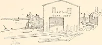 An illustration from The seashore book : Bob and Betty's summer with Captain Hawes (1912)