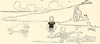 An illustration from The seashore book : Bob and Betty's summer with Captain Hawes (1912)