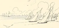An illustration from The seashore book : Bob and Betty's summer with Captain Hawes (1912)