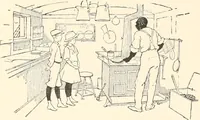 An illustration from The seashore book : Bob and Betty's summer with Captain Hawes (1912)