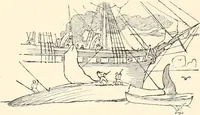 An illustration from The seashore book : Bob and Betty's summer with Captain Hawes (1912)