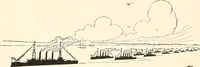 An illustration from The seashore book : Bob and Betty's summer with Captain Hawes (1912)