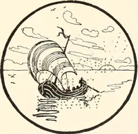 An illustration from The seashore book : Bob and Betty's summer with Captain Hawes (1912)