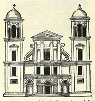 An illustration from Sebastiani Serlii Bononiensis De architectvra libri qvinqve ... : necnon extraordinarius quinquaginta portarum libellus in operis calce adiunctus hic demum conspicitur. (1569)