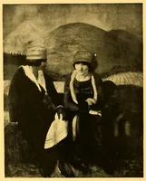 An illustration from Second annual exhibition of the New Society of Artists : November 8 to November 27, at the galleries of E. Gimpel & Wildenstein, 647 Fifth Avenue, New York (1920)