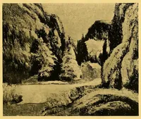 An illustration from Second annual exhibition of the New Society of Artists : November 8 to November 27, at the galleries of E. Gimpel & Wildenstein, 647 Fifth Avenue, New York (1920)