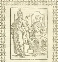 Picture 65 of 314 from Seconda nouissima editione delle Imagini de gli dei delli antichi di Vicenzo Cartari reggiano : ridotte da capo a piedi alle loro reali, & non più per l'adietro osseruate simiglianze : cauate da' marmi, bronzi, medaglie, gioie, & altre memorie antiche : con esquisito studio, & particolare diligenza (1626), leaf 164