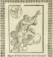 Picture 67 of 314 from Seconda nouissima editione delle Imagini de gli dei delli antichi di Vicenzo Cartari reggiano : ridotte da capo a piedi alle loro reali, & non più per l'adietro osseruate simiglianze : cauate da' marmi, bronzi, medaglie, gioie, & altre memorie antiche : con esquisito studio, & particolare diligenza (1626), leaf 169