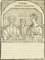 Picture 68 of 314 from Seconda nouissima editione delle Imagini de gli dei delli antichi di Vicenzo Cartari reggiano : ridotte da capo a piedi alle loro reali, & non più per l'adietro osseruate simiglianze : cauate da' marmi, bronzi, medaglie, gioie, & altre memorie antiche : con esquisito studio, & particolare diligenza (1626), leaf 171