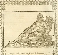 Picture 110 of 314 from Seconda nouissima editione delle Imagini de gli dei delli antichi di Vicenzo Cartari reggiano : ridotte da capo a piedi alle loro reali, & non più per l'adietro osseruate simiglianze : cauate da' marmi, bronzi, medaglie, gioie, & altre memorie antiche : con esquisito studio, & particolare diligenza (1626), leaf 262