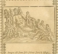 Picture 111 of 314 from Seconda nouissima editione delle Imagini de gli dei delli antichi di Vicenzo Cartari reggiano : ridotte da capo a piedi alle loro reali, & non più per l'adietro osseruate simiglianze : cauate da' marmi, bronzi, medaglie, gioie, & altre memorie antiche : con esquisito studio, & particolare diligenza (1626), leaf 264