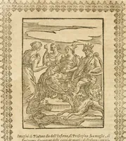 Picture 114 of 314 from Seconda nouissima editione delle Imagini de gli dei delli antichi di Vicenzo Cartari reggiano : ridotte da capo a piedi alle loro reali, & non più per l'adietro osseruate simiglianze : cauate da' marmi, bronzi, medaglie, gioie, & altre memorie antiche : con esquisito studio, & particolare diligenza (1626), leaf 273